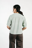 Drew Shirt - Aqua Tiles