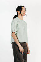 Drew Shirt - Aqua Tiles