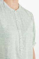 Drew Shirt - Aqua Tiles