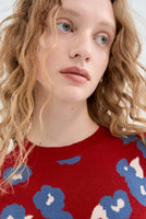 Poppy Print Sweater