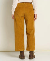 Karuna  Cord Wide Leg Pant - Cardamom