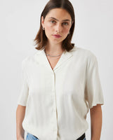 Ailas Short Sleeved Shirt - Coco Milk