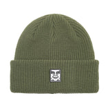 Mid Icon Patch Cuff Beanie - Army