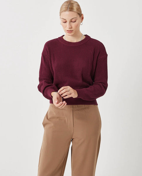 Mikala Jumper G006 - Burgundy