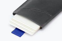 Card Sleeve - Charcoal/Cobalt
