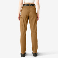 High Waisted Carpenter Pant - Brown Duck