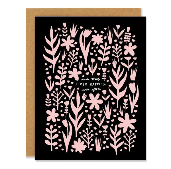 Wedding Flower Greeting Card