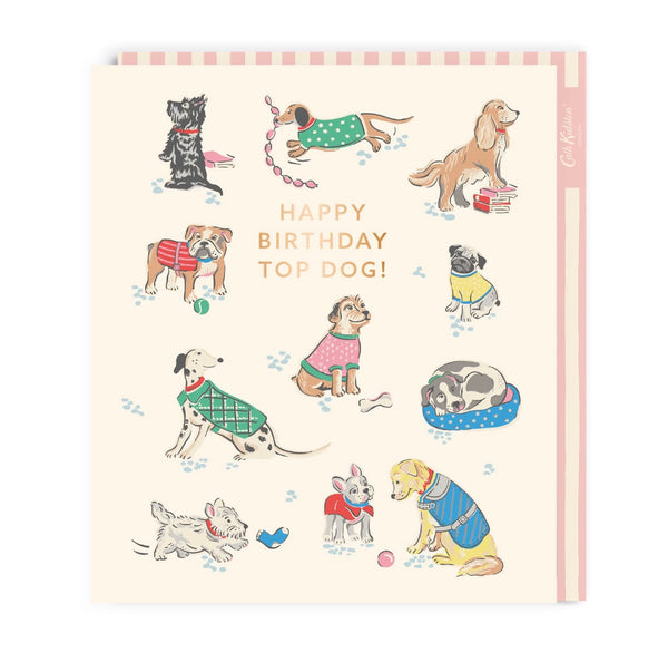 Cath Kidston Top Dog Large Birthday Greeting Card