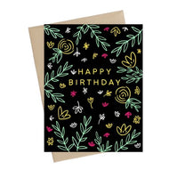 Birthday Neon Card