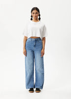 Slay Cropped Hemp Oversized Tee