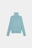 Light Blue Mock Neck Sweater