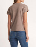 Modern Slub Tee - Heather Latte