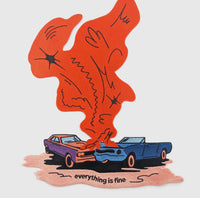 Everything Is Fine Large Back Patch