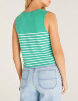 Sloane Stripe Terry Tank