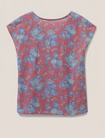 Rae Organic Cotton Top - Pink Multi