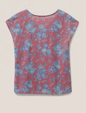 Rae Organic Cotton Top - Pink Multi