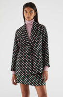 Geometric Print Blazer