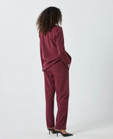 Halliroy Pant - Burgundy
