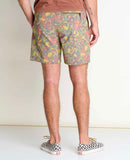 Boundless Pull-On Short - Chive Fruit Print