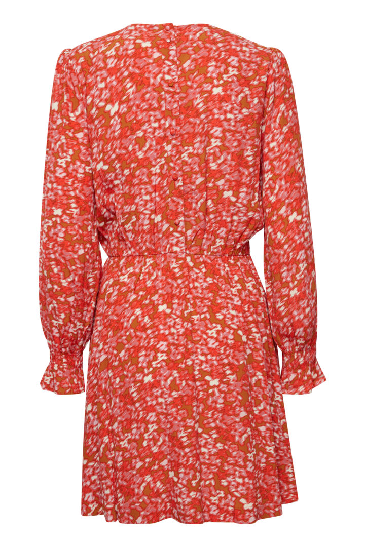 Tusnelda Dress- Orange Flower
