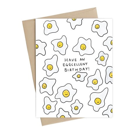 Have An Eggcellent Birthday Card