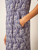 Tallie Eco Vero Jersey Dress - Purple Multi