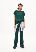 Idaara Organic Cotton T Shirt - Teal Stone
