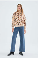 Animal Print Sweatshirt