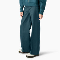 Wide Leg Work Pant - Reflecting Pond
