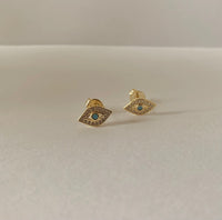 Evil Eye Stud Earring