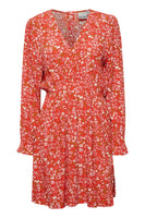 Tusnelda Dress- Orange Flower