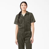 Flex Coverall - Moss Green