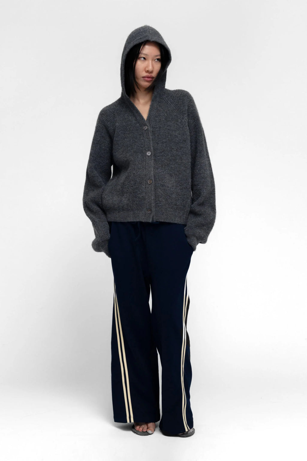 Rael Cardigan - Heather Grey