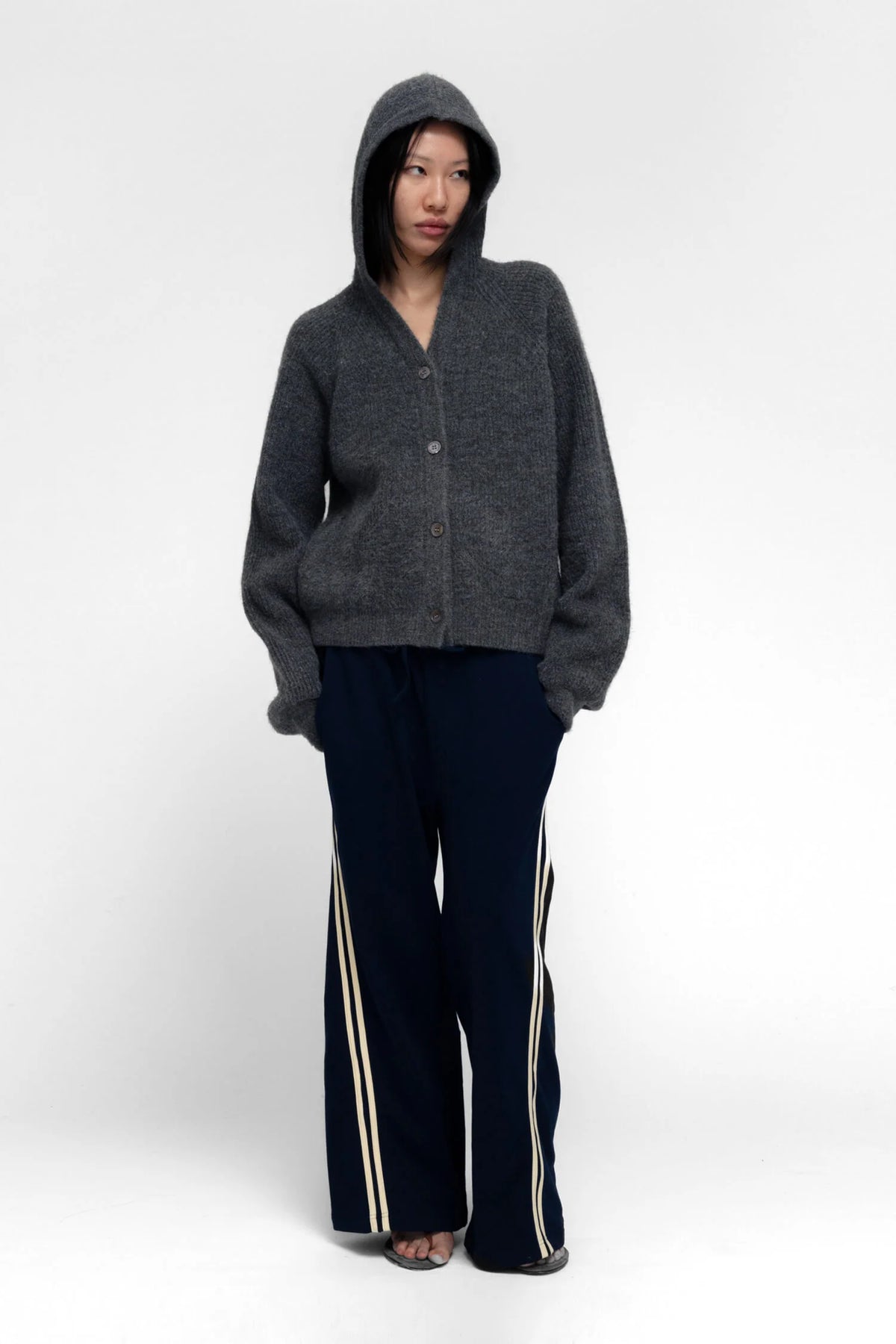 Rael Cardigan - Heather Grey