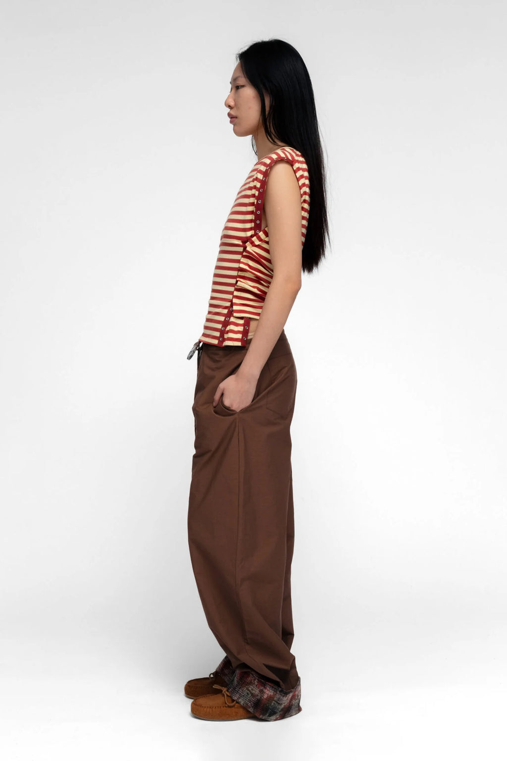 Lianan Snap Tank - Red/Butter