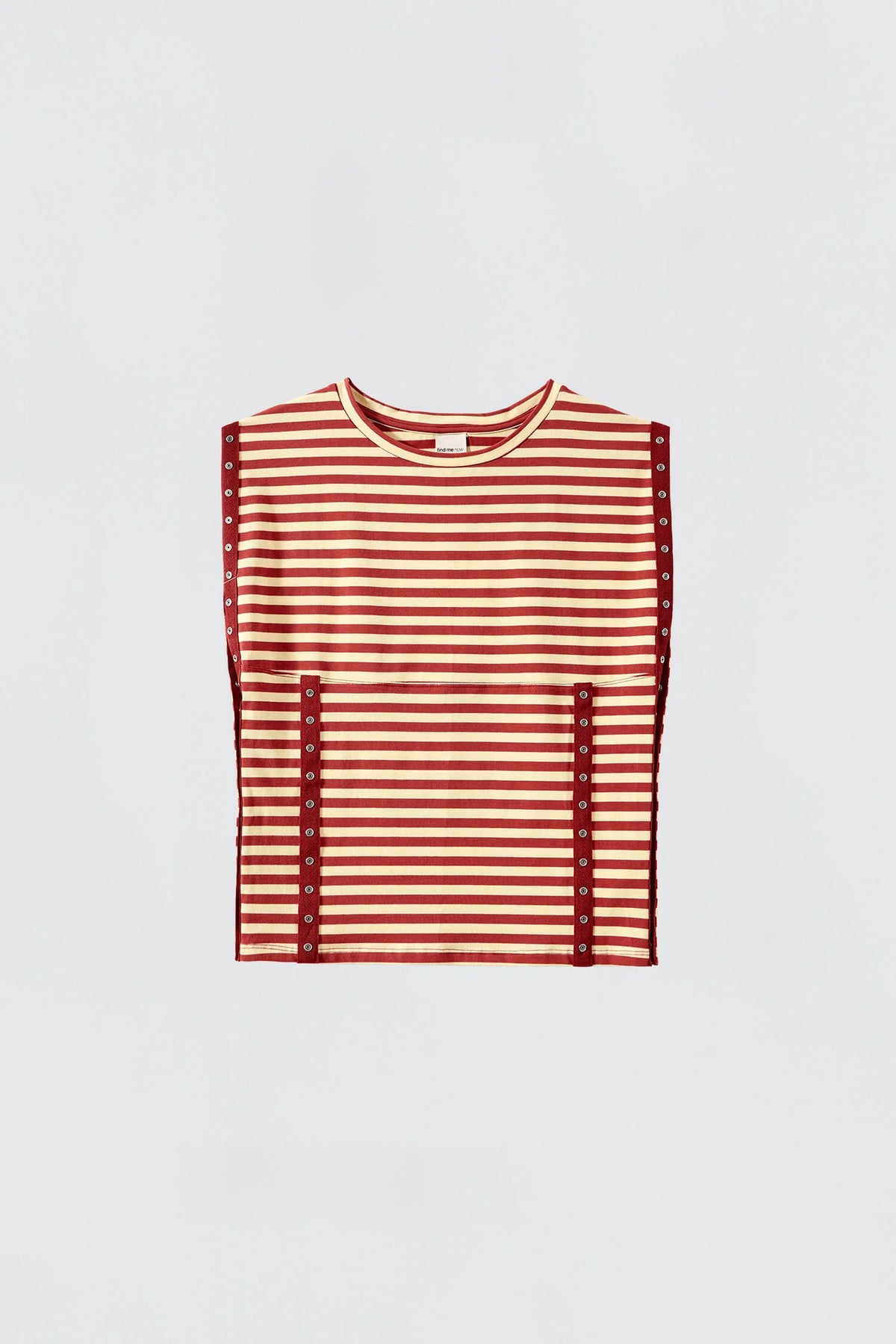 Lianan Snap Tank - Red/Butter