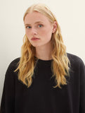Cropped Structured Crew Thermal