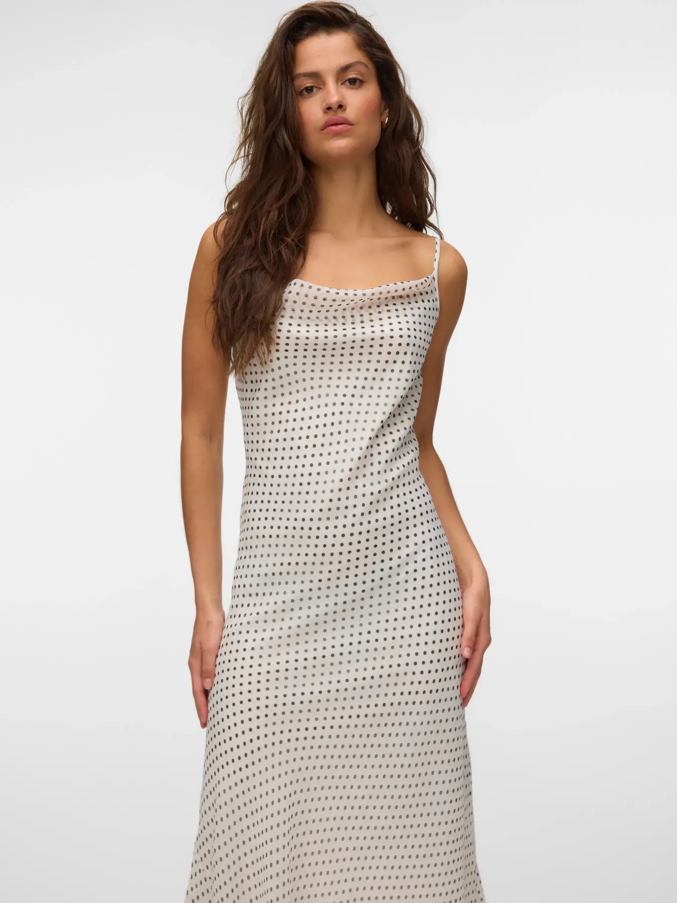 Smilla Sleeveless Waterfall Dress