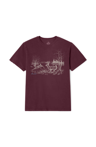 Gallop Short Sleeve STT - Port Worn Wash