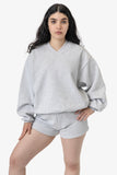 Heavy Fleece V-Neck Sweatshirt - Ash