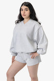 Heavy Fleece V-Neck Sweatshirt - Ash