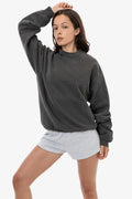 Heavy Fleece Garment Dyed Pullover - Vintage Black