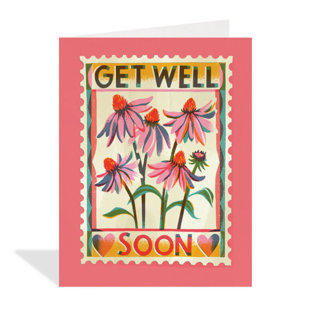 Get Well Stamp Card