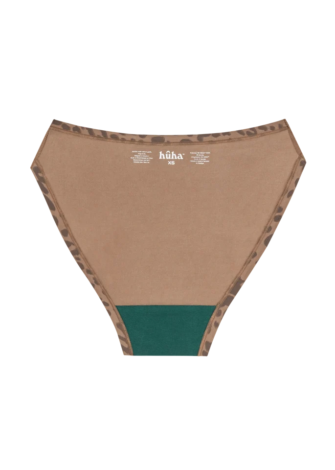 Mineral High Rise Bikini - Leopard Tan