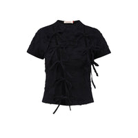 Tie It Up Top - Black