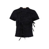 Tie It Up Top - Black