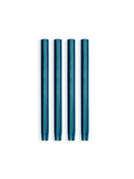 Stripe Dinner Candles