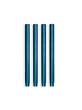 Stripe Dinner Candles