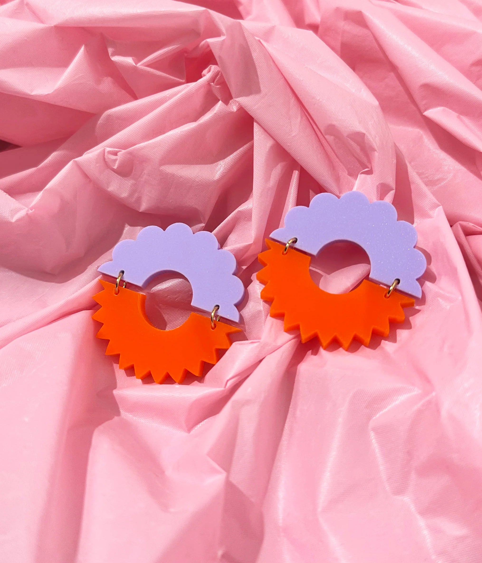 Flourish Duo Stud Earring - Small