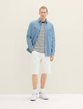 Textured Stripe T Shirt